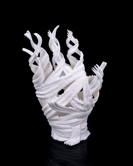 3D-Printed Mummy Hand Controller Holder: Gaming Decor