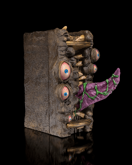 Gemini said The Bound Mimic: Cursed Fantasy Book Nook