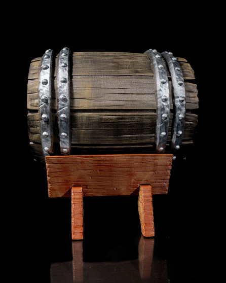 Oak Barrel Wine Bag Dispenser