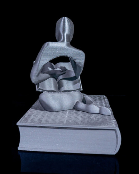 Minimal Reading Sculpture