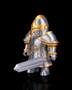 Stormwolf Knight & Paladin Miniature - Fantasy Warrior Action Figure - Tabletop RPG Decor - Articulated Wolf Knight Figurine