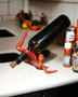 Contortionist Balance Wine Holder | Acrobat-Inspired Wine Bottle Stand | Modern Sculptural Bar Décor