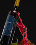 Poison Dart Frog Wine Holder | Amphibian-Inspired Wine Bottle Stand | Bold Sculptural Bar Décor