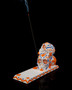 Sugar Skull Stick Incense Burner – Day of the Dead Incense Holder | Decorative Skull Altar Décor