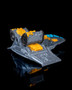 Fallen Spaceship Backflow Incense Burner – Sci-Fi Smoke Waterfall | Futuristic Incense Holder