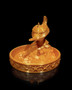 Lamp of Wealth Backflow Incense Burner – Golden Fortune Lamp | Smoke Waterfall Décor