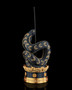 Naja Serpent Incense Holder – Regal Cobra Incense Burner with Gold & Black Finish