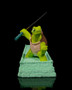 Ninja Turtle Incense Holder with Hidden Storage Base – Playful Warrior Desk & Home Décor