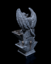 The Watcher Backflow Incense Holder – Gothic Gargoyle Smoke Cascade Burner | Handmade Fantasy Décor