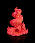 Handmade 3D-Printed Flame Dice Tower – Tabletop RPG Centerpiece