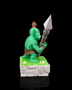 Handmade Orc Warrior Pen Holder – 3D Printed Fantasy Desk Organizer