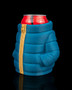 3D-Printed Puffer Jacket Drink Holder – Handmade Funny Can Holder & Desk Decor