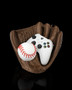 3D-Printed Baseball Glove Game Controller Stand – Biodegradable PLA – Handmade