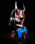 Sci-Fi Horned Cyborg Skull Headphones & Controller Holder - A gamers dream!