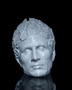3D Printed Augustus Headphone Holder: Roman Emperor Desk Decor