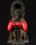 Aztec Tlamatini Console Controller Holder: Handmade PLA Gamer Decor