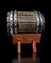 Oak Barrel Wine Bag Dispenser