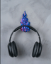 Dark Ember Headphone Wall Holder