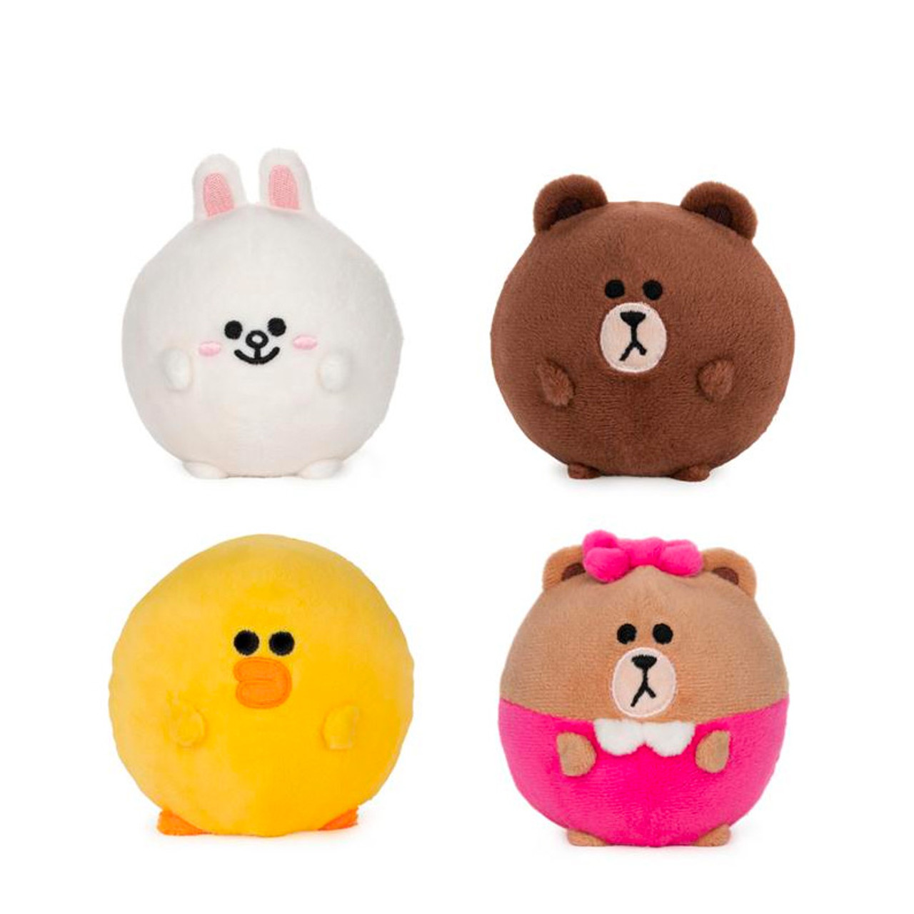 line friends brown plush