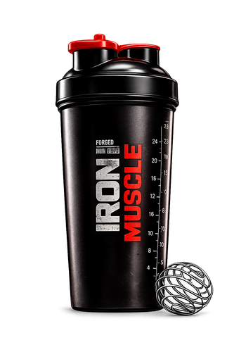 Iron Muscle Shaker Bottle – Pro Mix