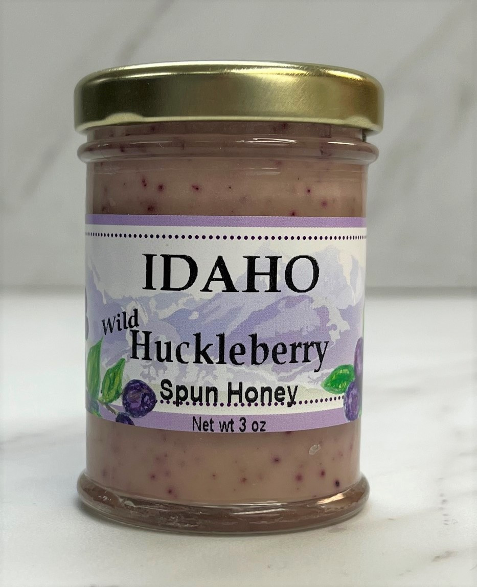Huckleberry Creamed Honey - Homemade by Dorothy