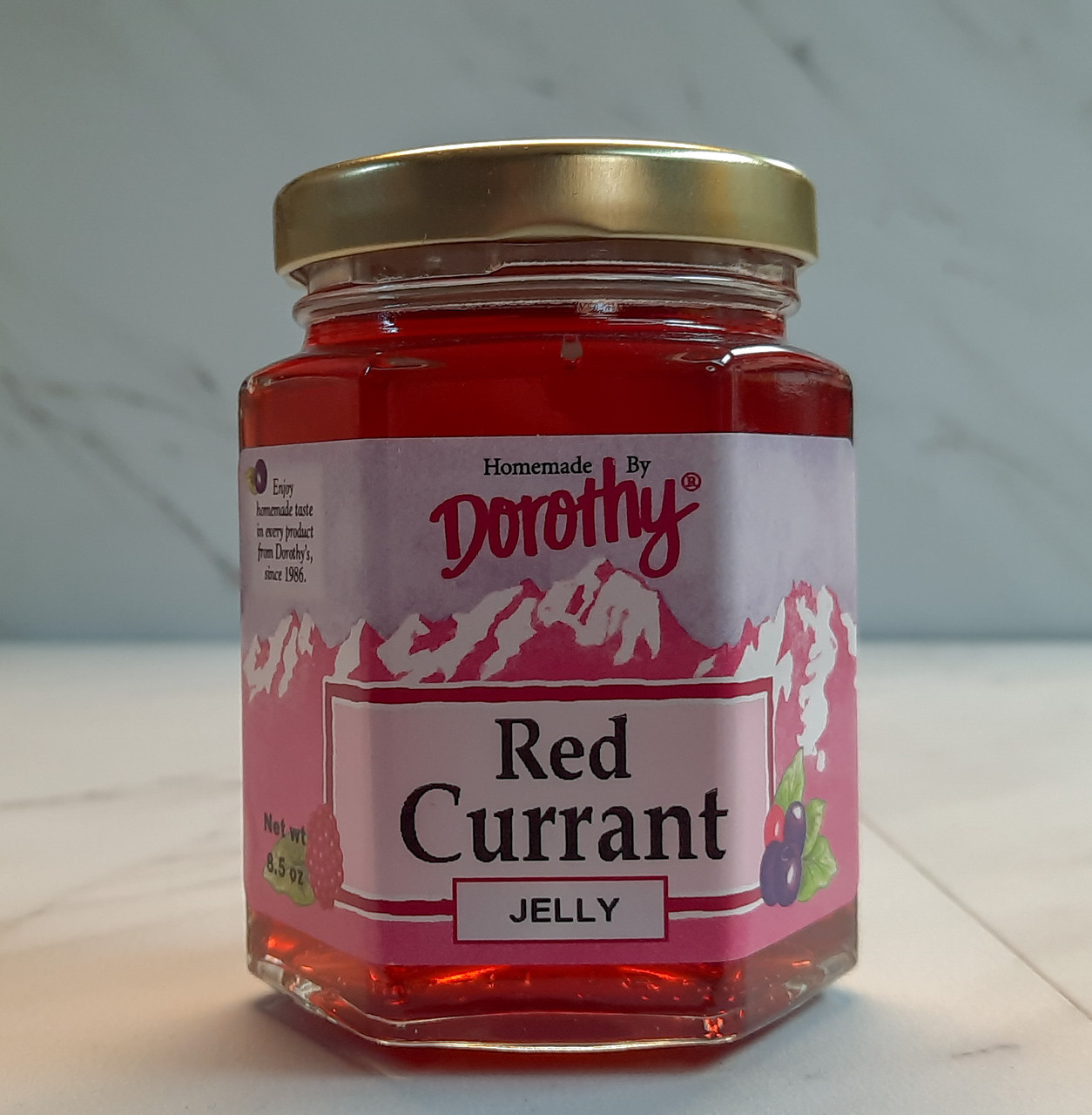 Red Currant Jelly - Homemade by Dorothy