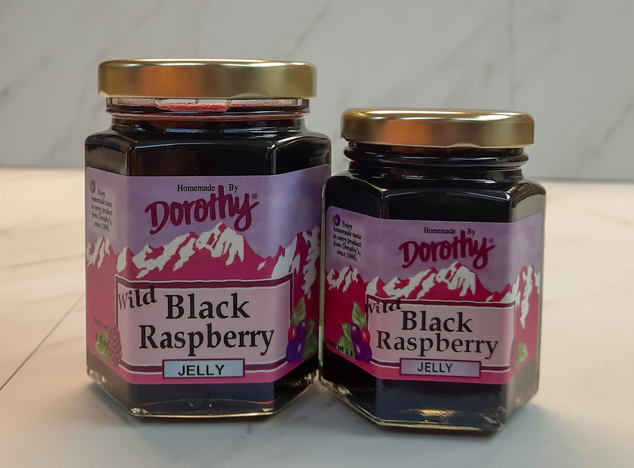 Black Raspberry Jelly - Homemade by Dorothy