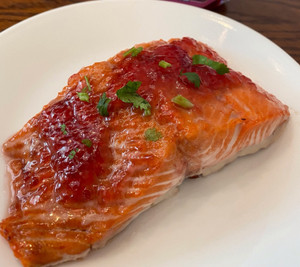 Blackberry & Ginger Glazed Salmon Recipe Blackberry & Ginger Glazed Salmon Recipe
