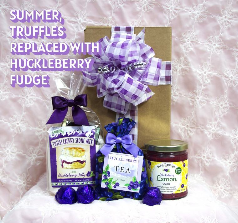 Huckleberry Scones  & Tea  ~ Gift Box 
