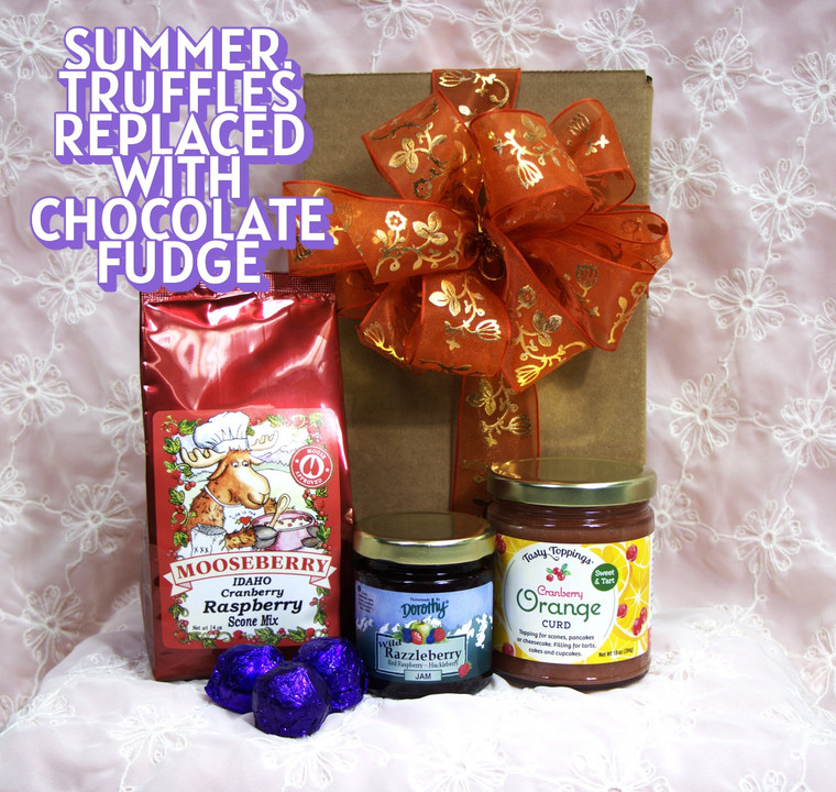 Raspberry ~ Cranberry Scone Gift Box
