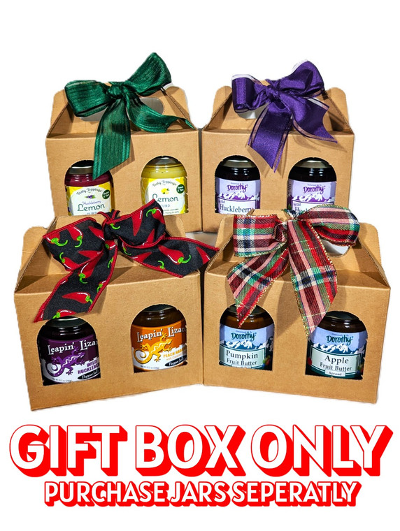 Gift Box FOR 2 Large JARS (Box Only)