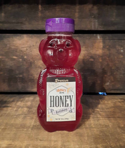 Huckleberry Honey Bear 12 oz