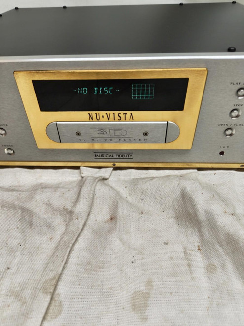 Musical Fidelity Nu Vista 3D  CD Player Boxed