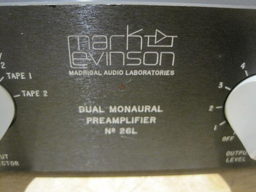 Mark Levinson No 26L Preamp with Phono