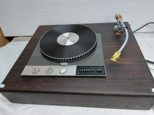 Garrard 401 in Plinth with Bokrand Arm Upgraded Bearing