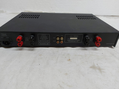 Audiolab 8000P Power Amp Boxed