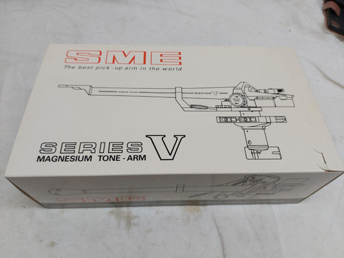 SME V Tonearm Gold Print Edition Silver Wired Boxed