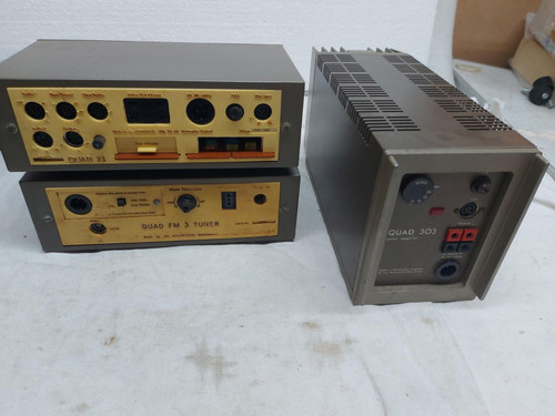 Quad 33 Preamp FM3 Tuner & Quad 303 Power Amp