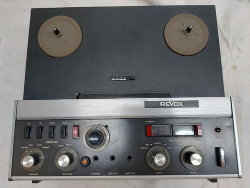 Revox A77 2 Track 7.5 - 3.75 IPS Speed Reel to Reel