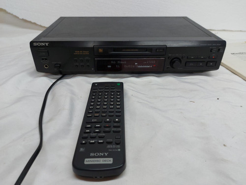 Sony MDS-JE520 Minidisc Player/Recorder with Remote