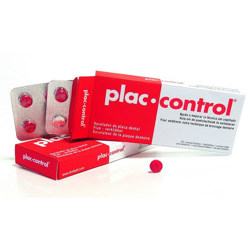 Plac.control revelador de placas 20 comprimidos