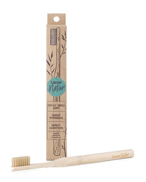 Cepillo dental bambú lacer natur