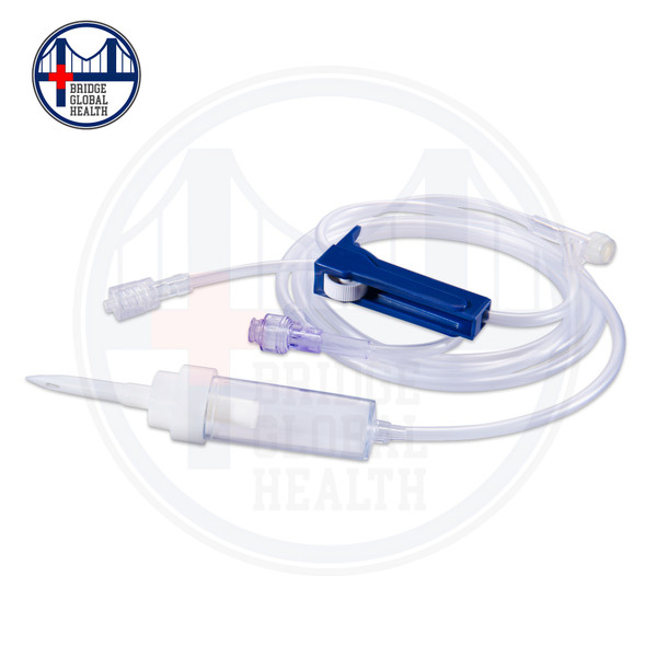 IV Administration Set (83") with Rotary Luser Lock Adapter (Single)