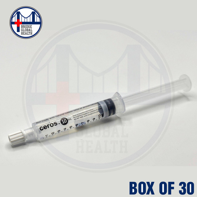 Pre-Filled 0.9% Sodium Chloride 10mL Flush Syringe (Box of 30)
