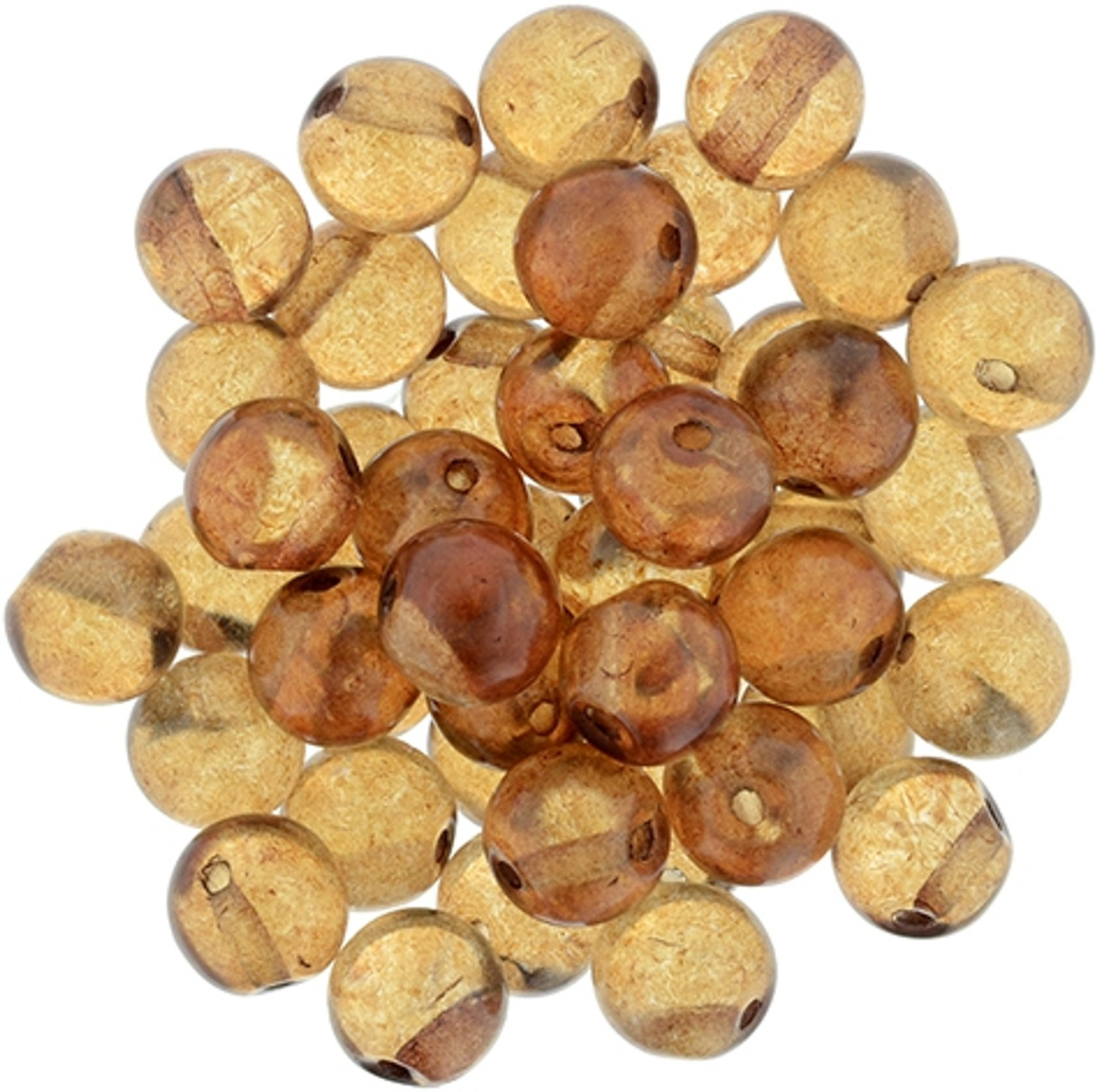 Top Drilled 6mm Trans Rounds