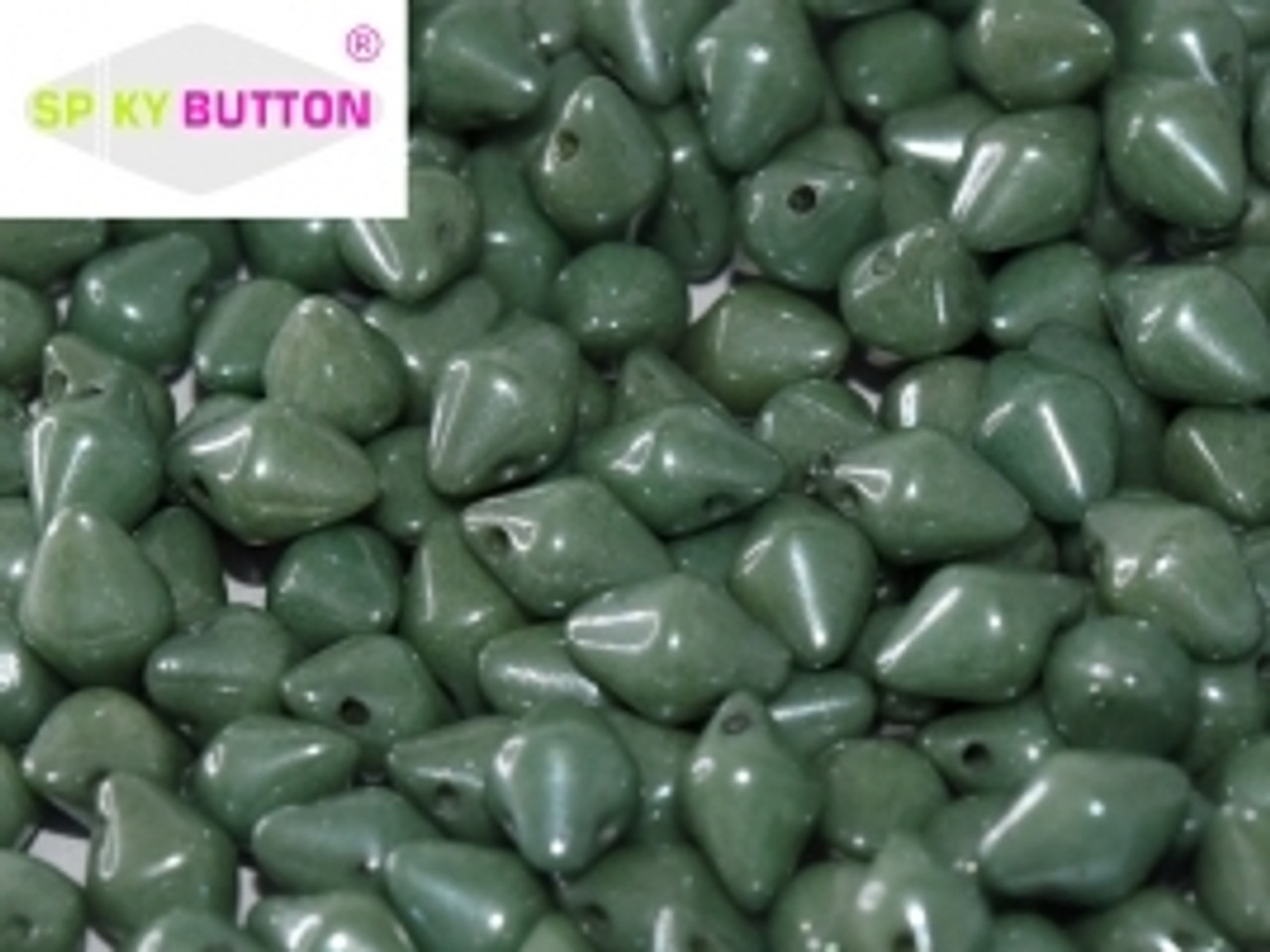 Spiky Button Beads