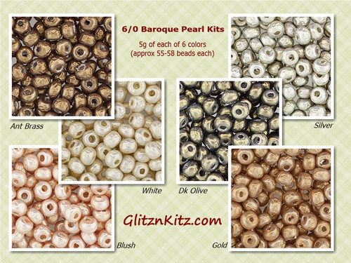 164g 6/0 Baroque Pearls