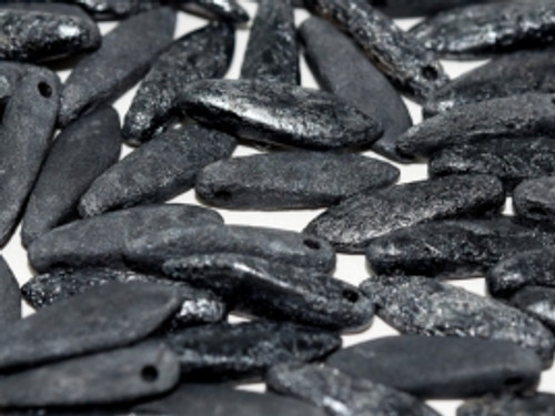 Daggers - Etched Jet Hematite