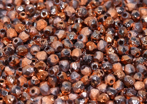 3mm Fire Polished - Etched Cry Sunset Full