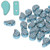 Paisley Duos - Jet Turquoise Laser Contour